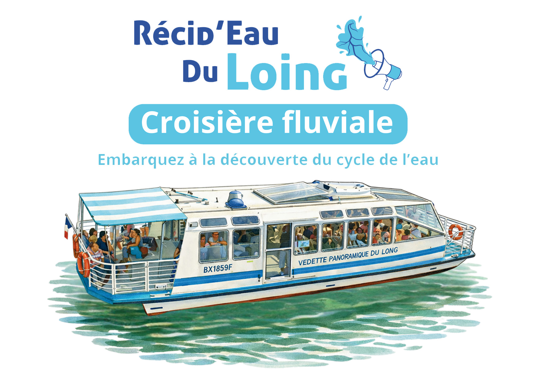 Croisières Fluviales Récid'Eau — visuel événement