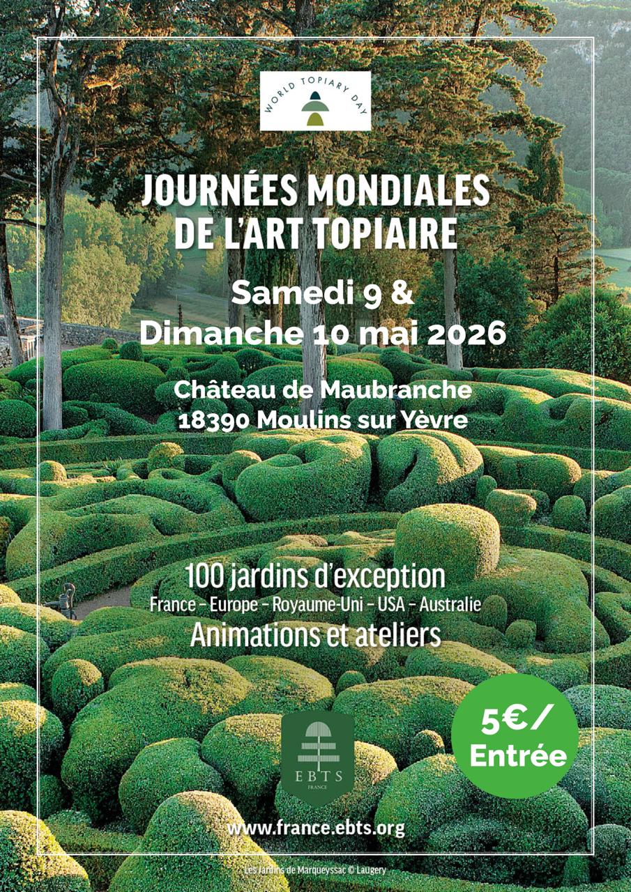 Journées Mondiales de l'Art Topiaire — visuel événement