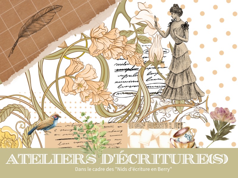 Ateliers d'écritures à la bibliothèque de Culan