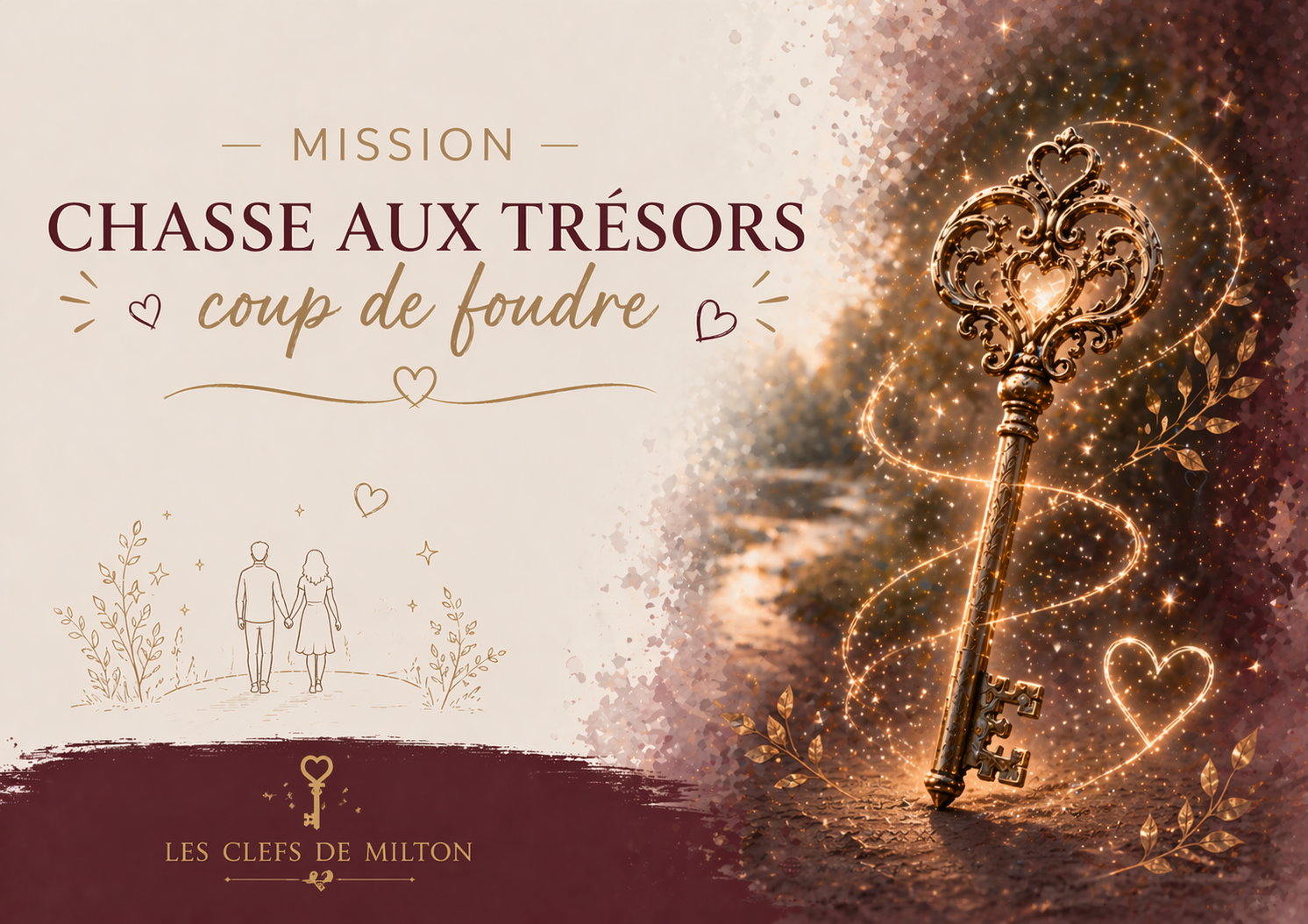 LES CLEFS DE MILTON - Chasse au trésor Coup de foudre 2h