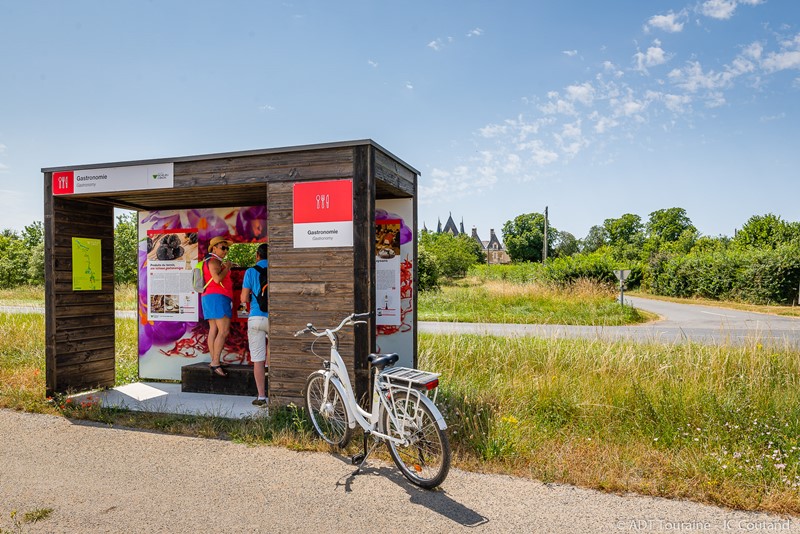 Voie verte Richelieu-Chinon, Richelieu