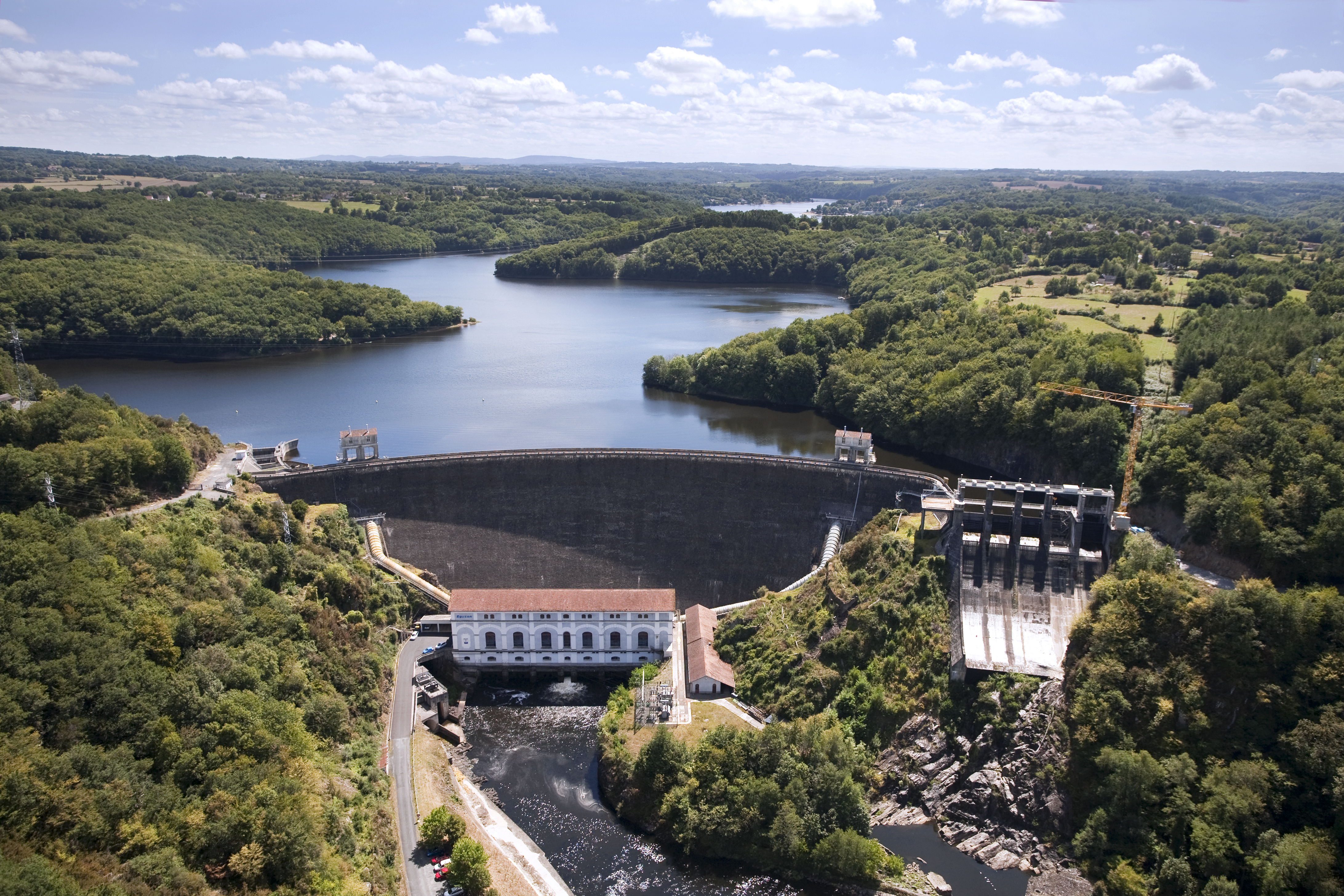 EDF barrage hydroélectrique d'Eguzon, Cuzion - photo 3