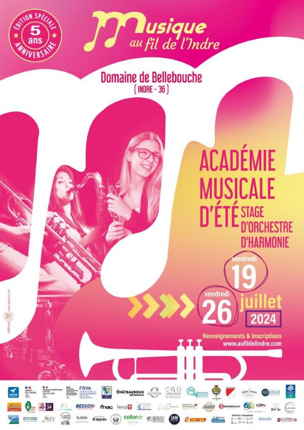 Académie Musicale d'été : Festival Musique au fil de l'Indre édition #5