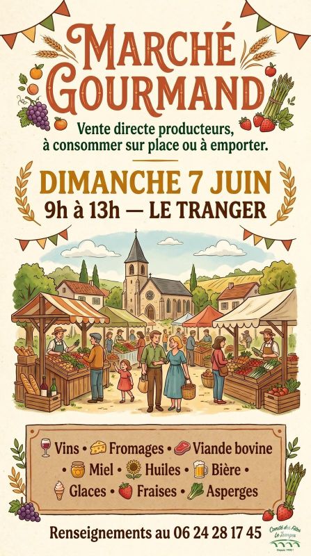 Marché gourmand — visuel événement