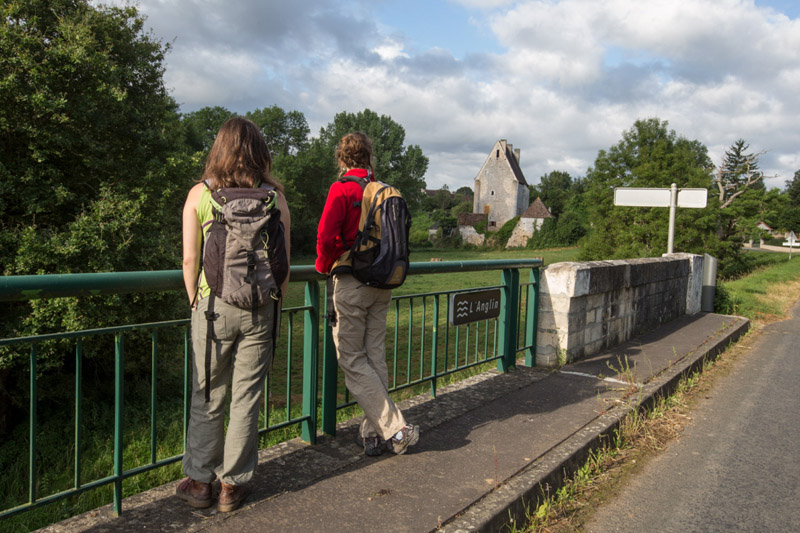 Balade à pied n°23 - L'Anglin, de roches en roc