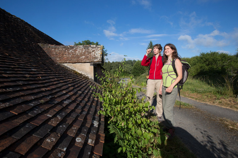 Balade à pied n°23 - L'Anglin, de roches en roc, Chalais
