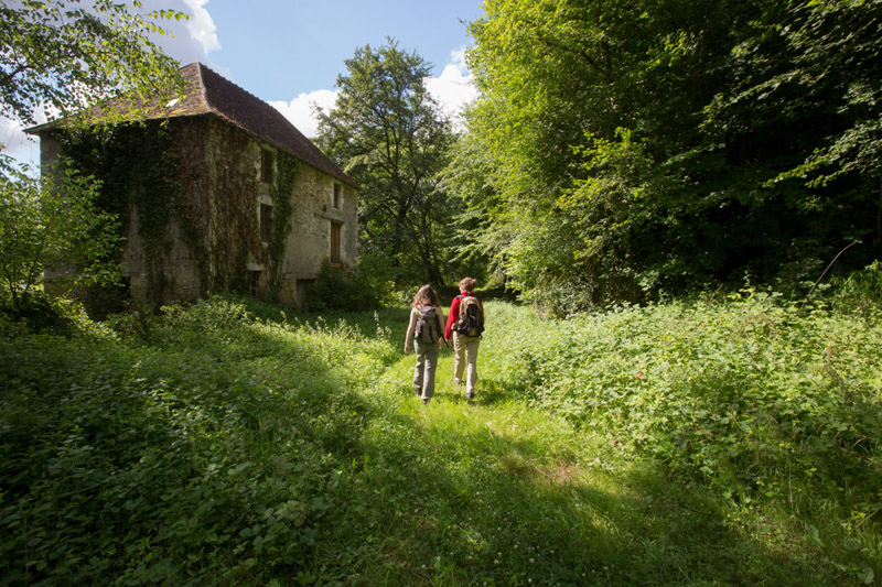Balade à pied n°59-De la Benaize à l'Anglin  France Centre-Val de Loire Indre Saint-Hilaire-sur-Benaize 36370