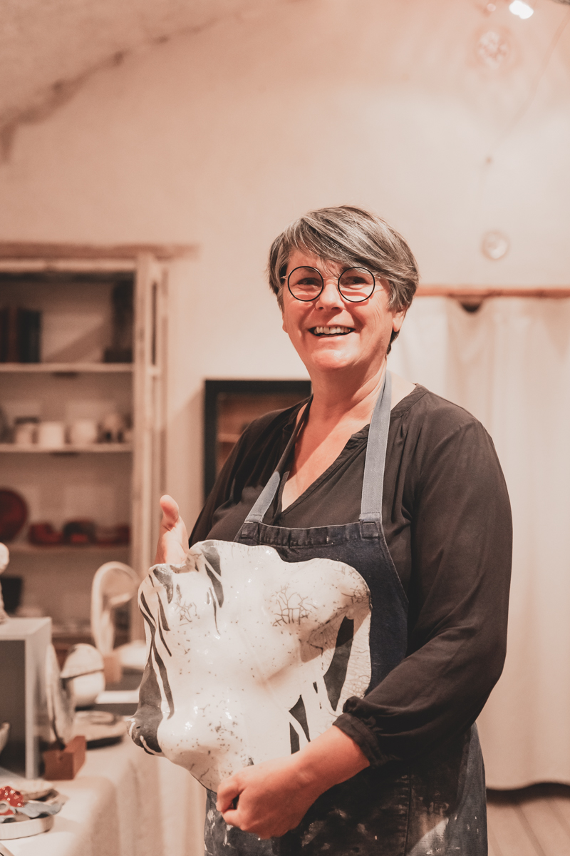 Yvette Prat, l'art du raku