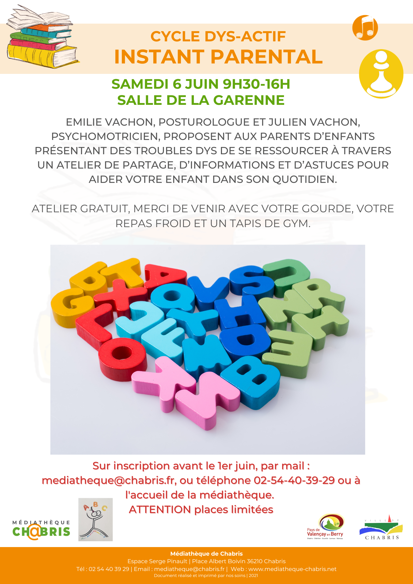 Cycle Dys-Actif INSTANT PARENTAL — visuel événement