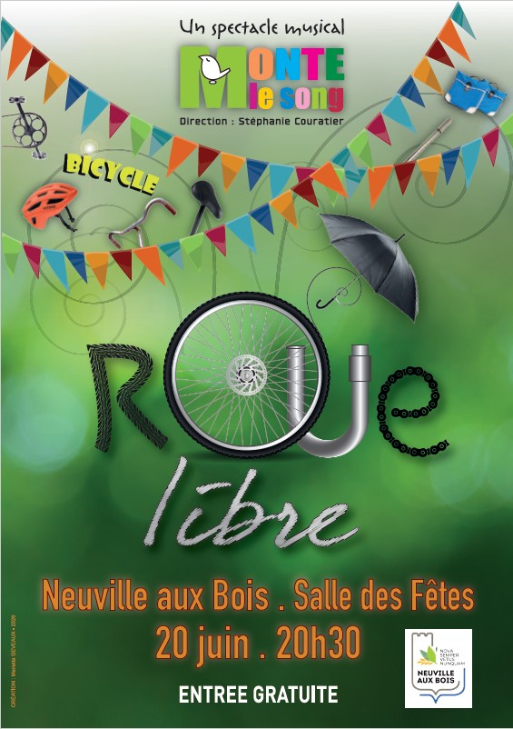 Spectacle Musical Roue Libre — visuel événement