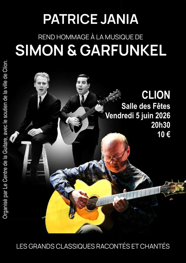 Concert Hommage à Simon & Garfunkel — visuel événement