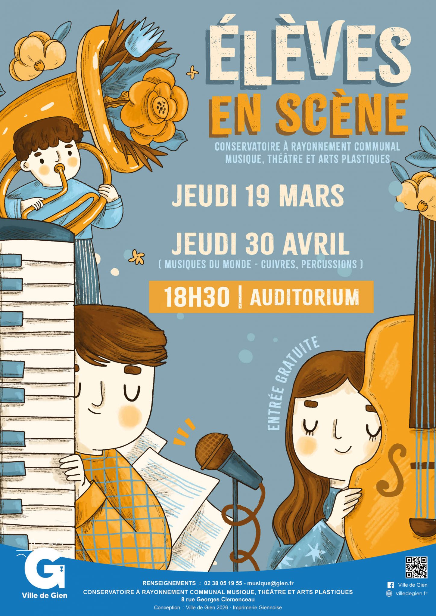 Elèves en scène — Concerts & Festivals à Loiret