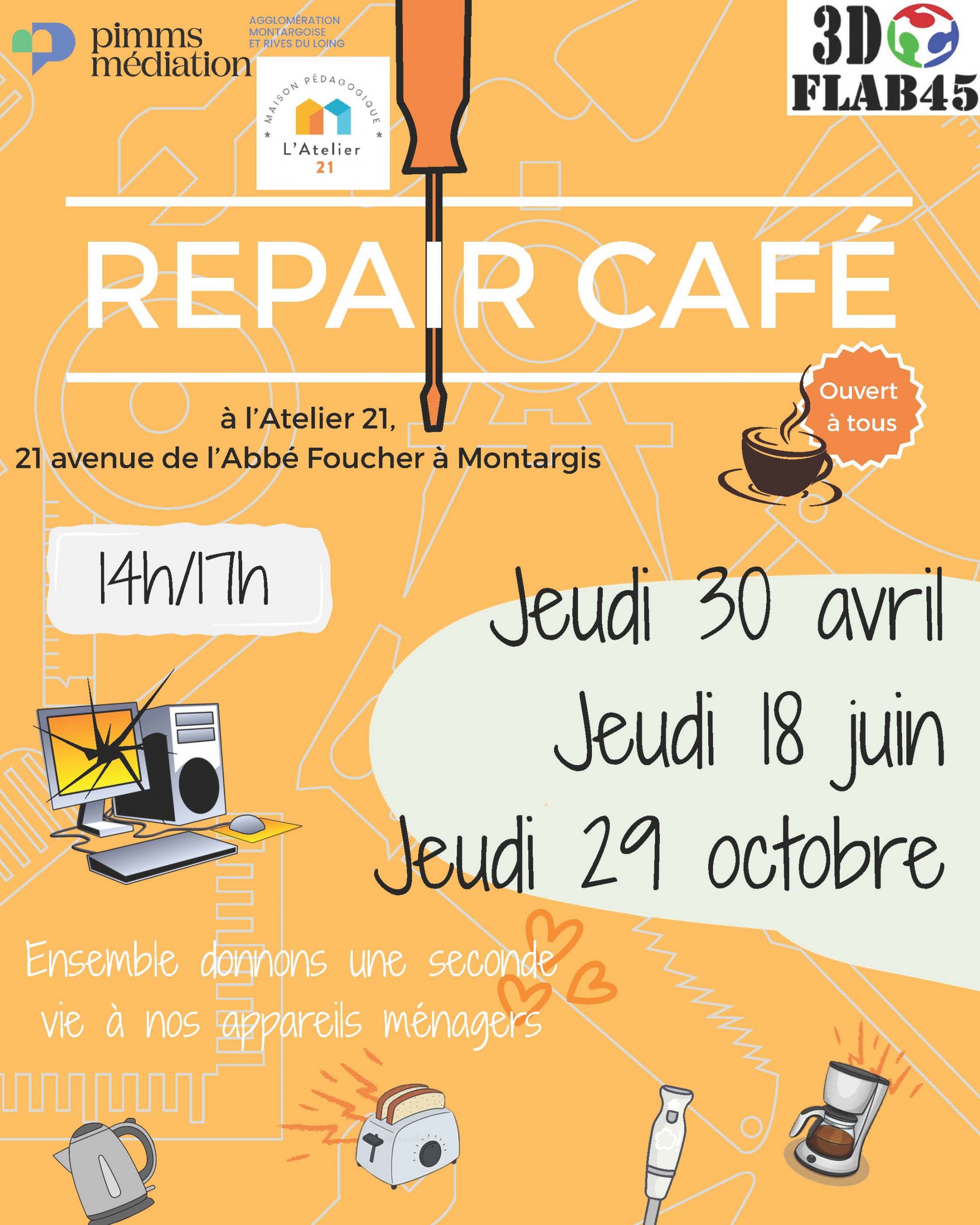 Repair Café — visuel événement