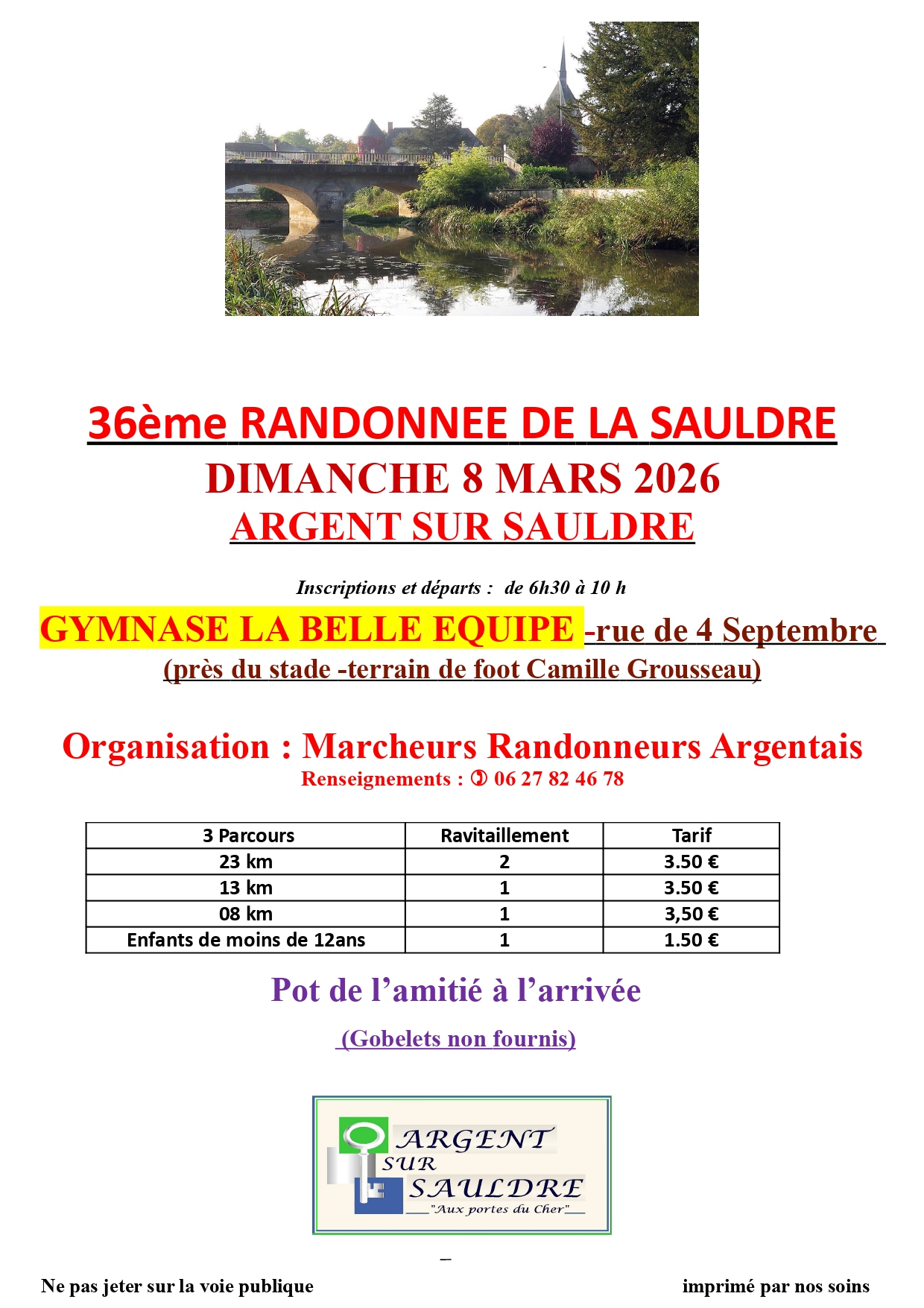 36ème Randonnée de la Sauldre