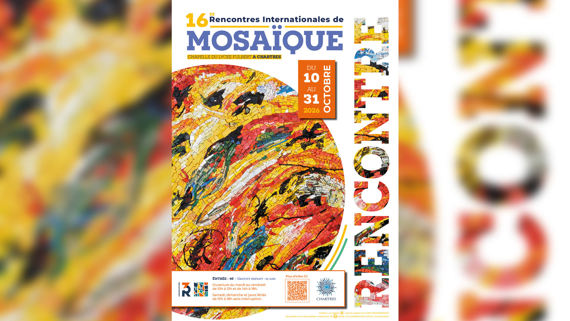 16e Rencontres Internationales de Mosaïque