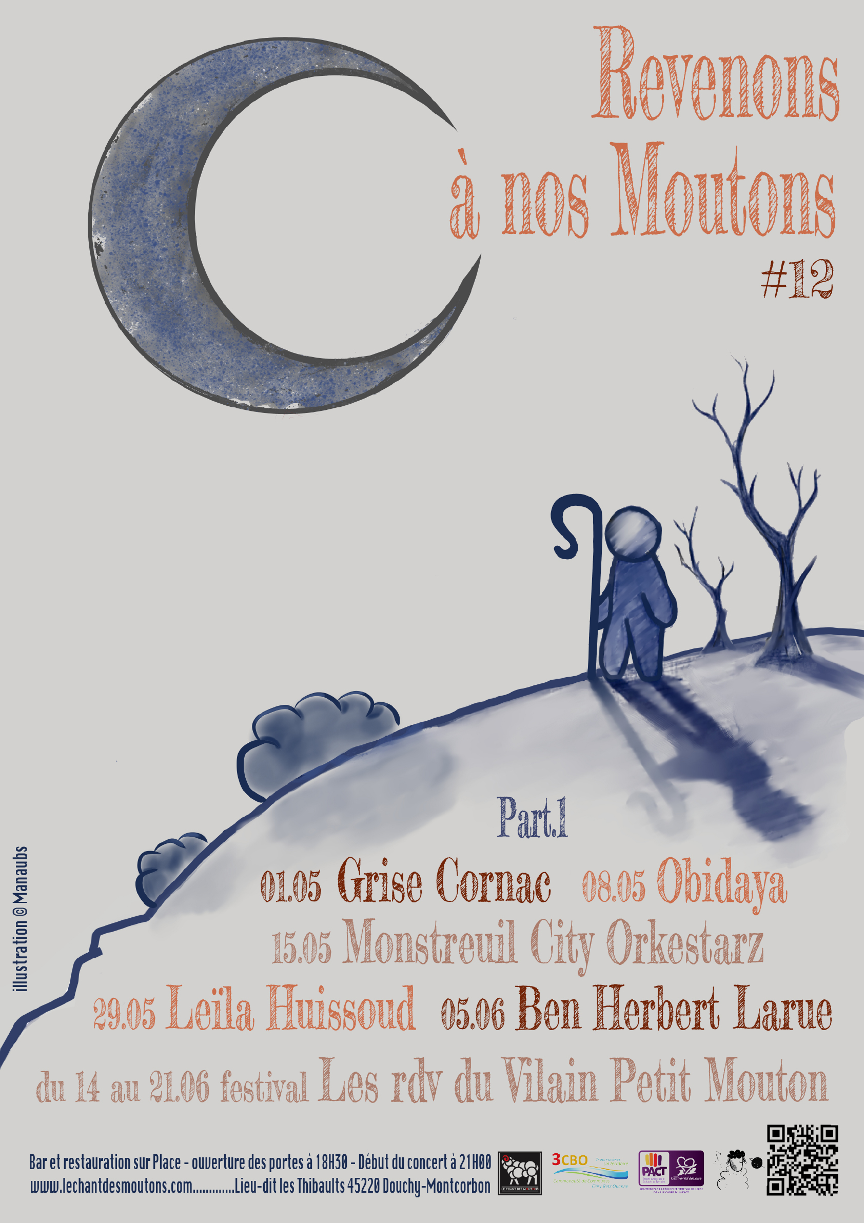 Concert de Ben Herbet Larue — visuel événement