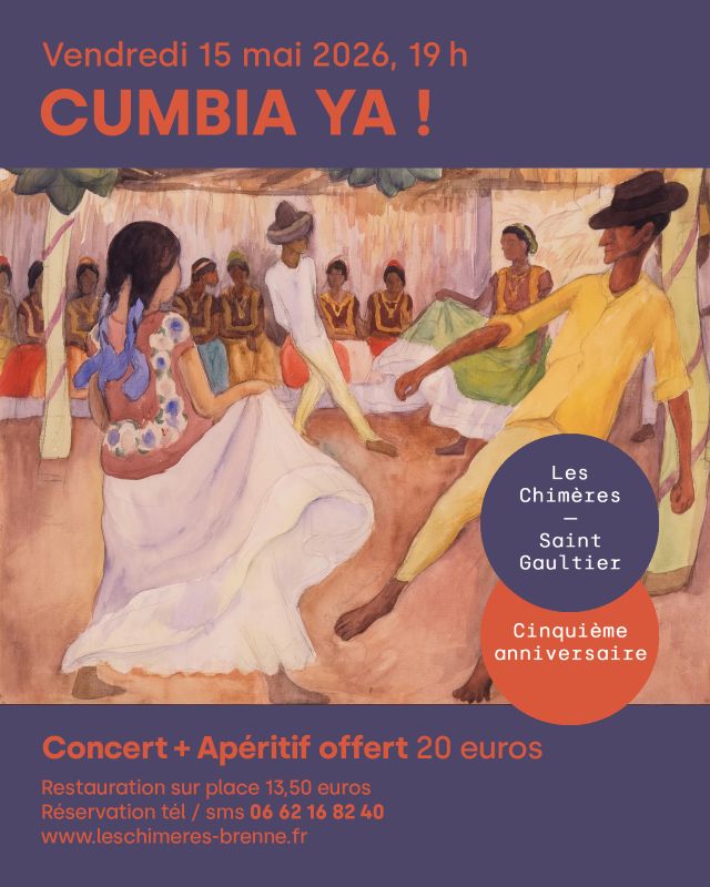 Concert "Cumbia Ya" — visuel événement