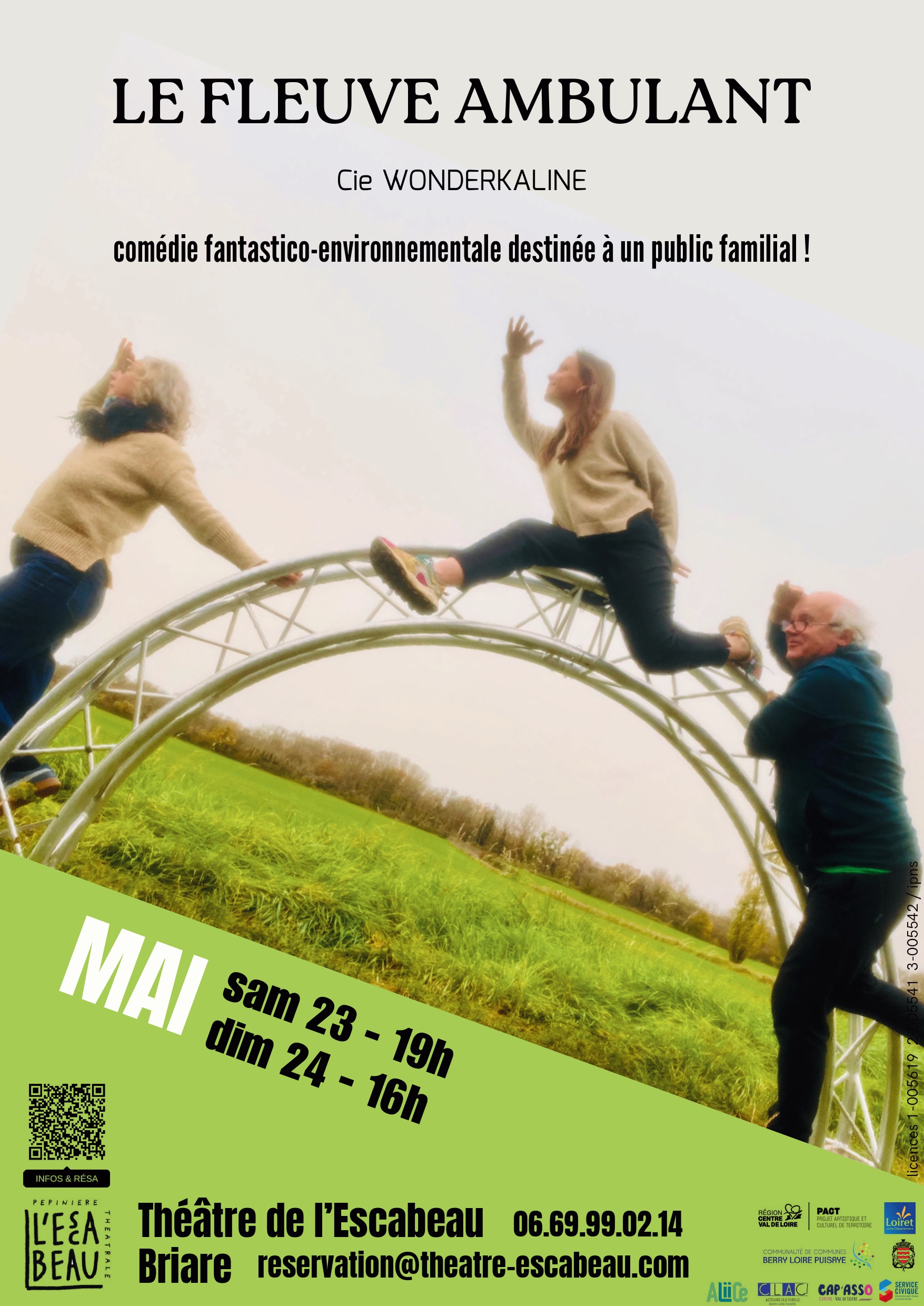 Théâtre : "Le fleuve ambulant" avec la Cie Wonderkaline — visuel événement