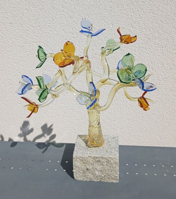 Atelier de fileur et souffleur de verre à la flamme, Val-Fouzon