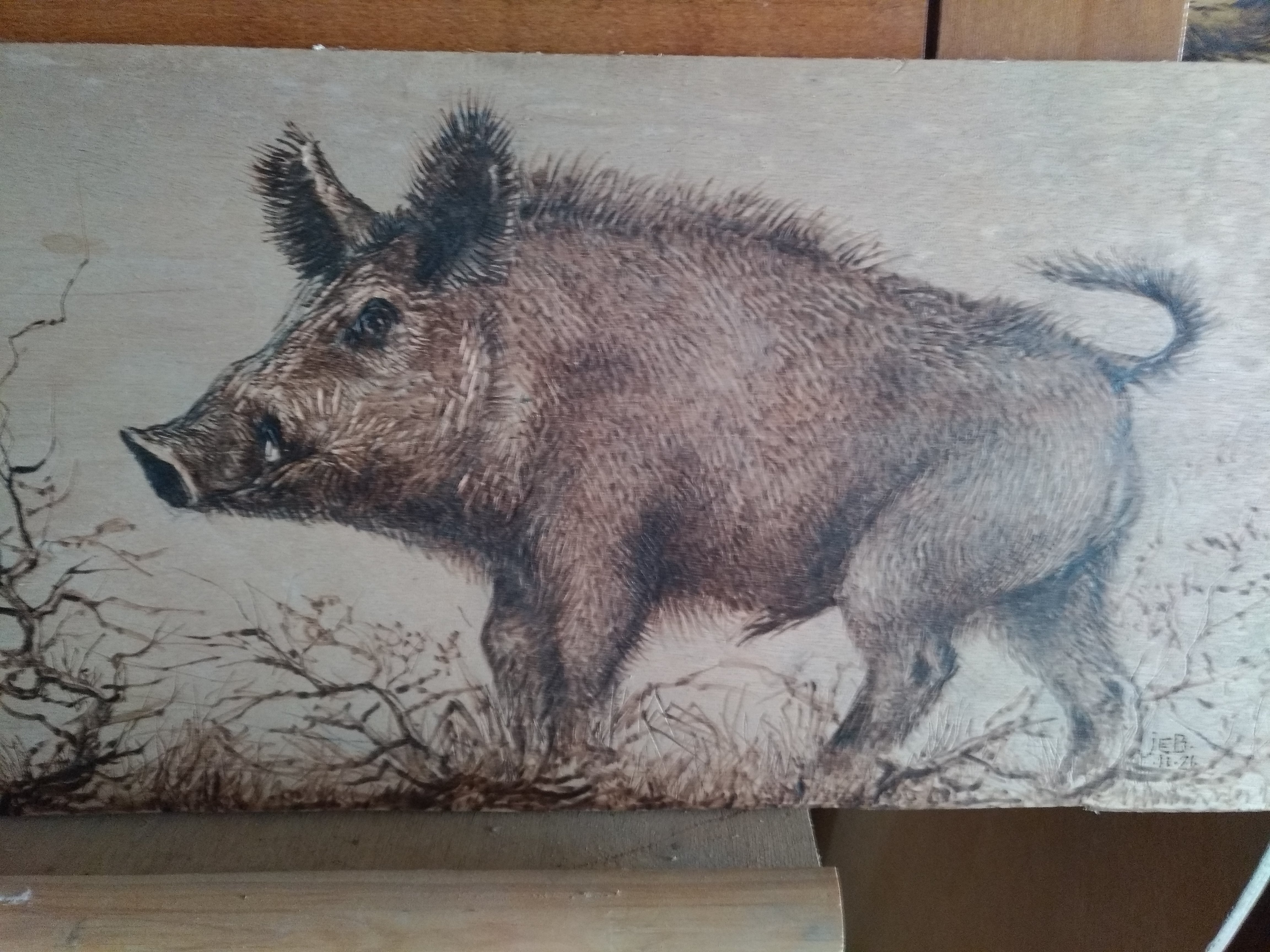 Jackie Ernest Bourdin-Peintre et sculpteur, Sennely