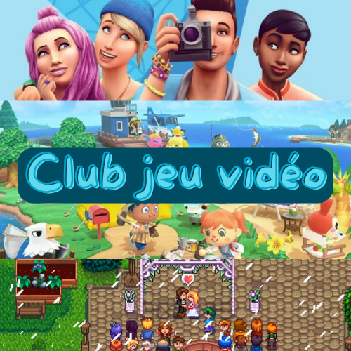 Club jeu vidéo — visuel événement