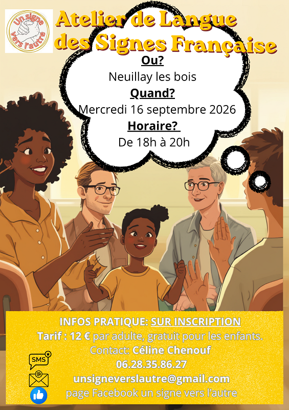 Atelier de langue des signes