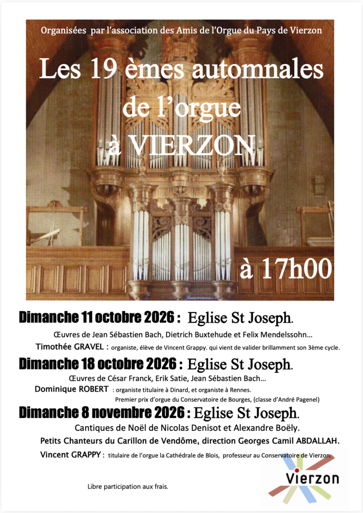 Les 19èmes automnales de l'orgue