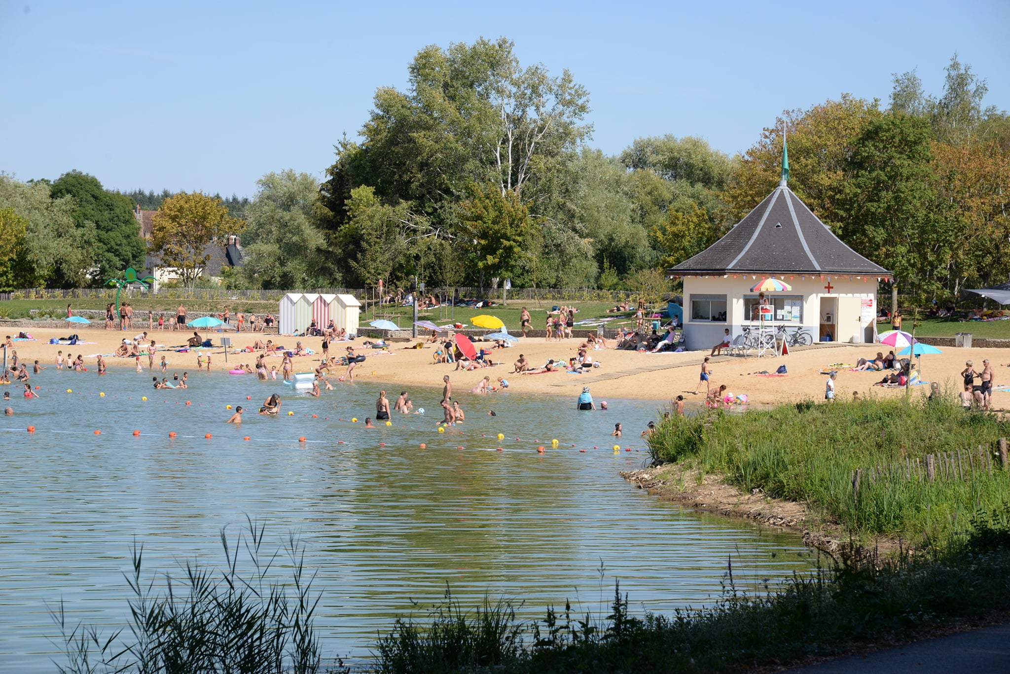 Base de loisirs au lac de Chalette-sur-loing