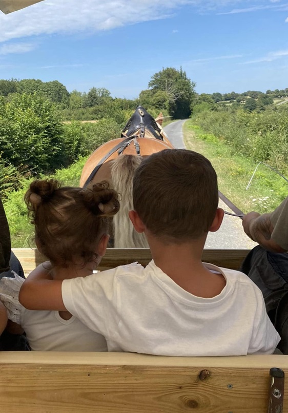 Balade en calèche, Saint-Priest-la-Marche