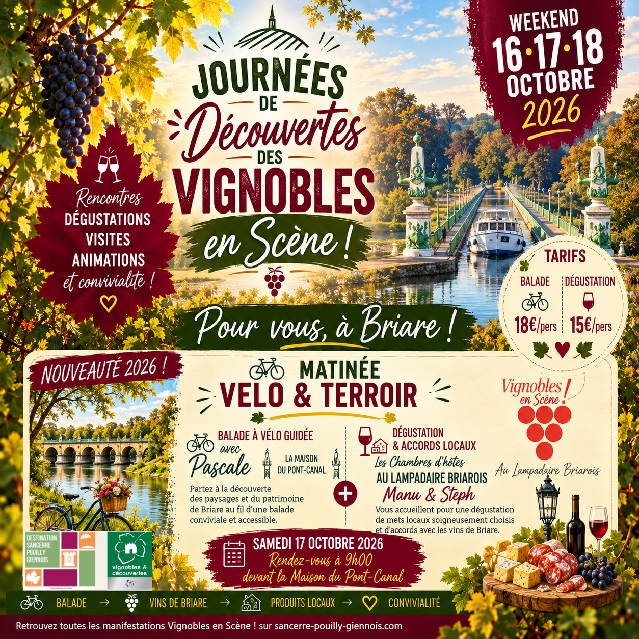[Vignobles en Scène !] Balade à vélo et dégustation