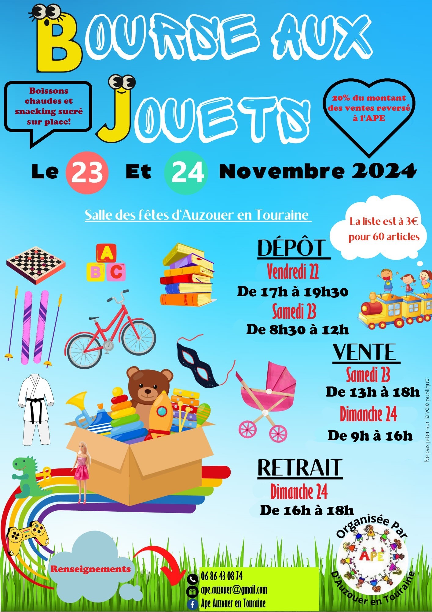 Bourse aux jouets