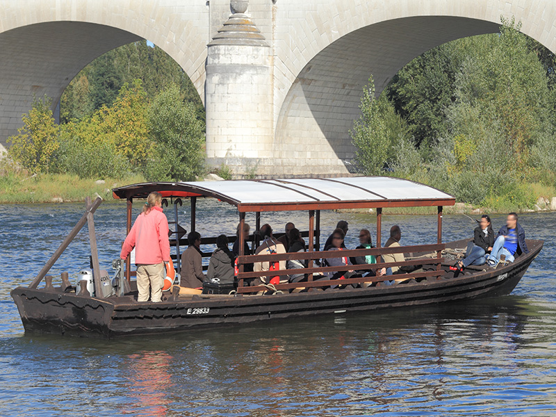Promenade en bateau sur la Loire à Tours©