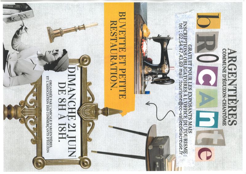Brocante et marché de producteurs — visuel événement