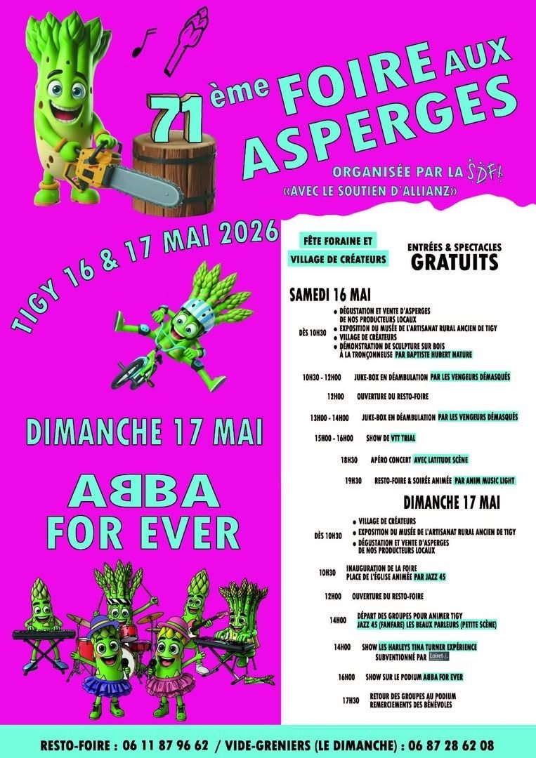 71ème Foire aux asperges, Tigy - photo 2