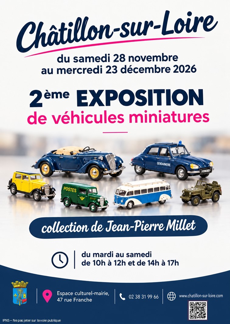 Exposition de véhicules miniatures : 2 ème édition