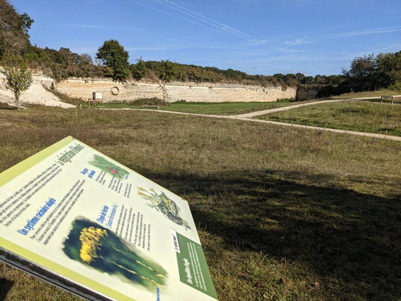Carrière de falun, Channay-sur-Lathan