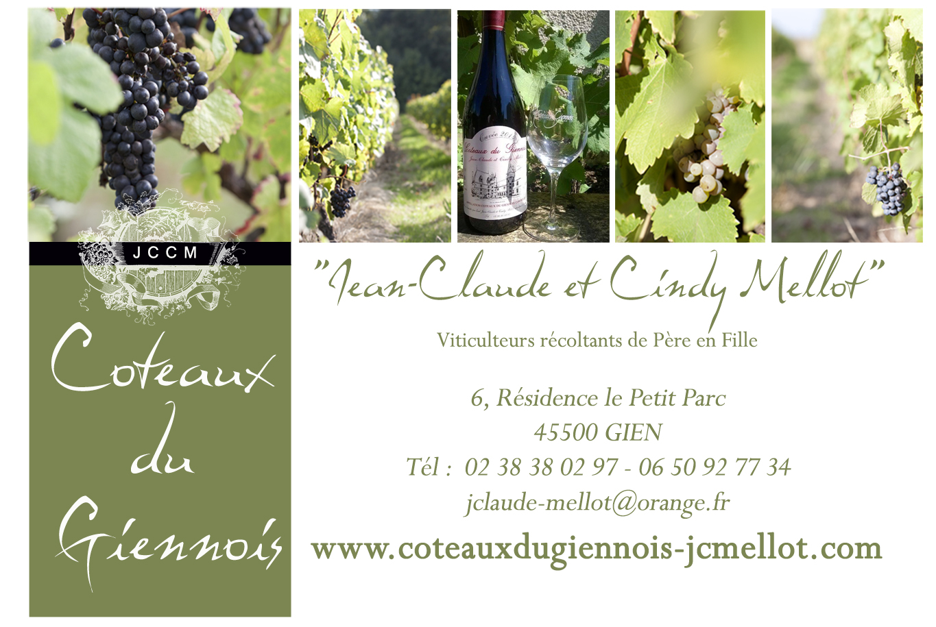 Domaine Jean Claude et Cindy Mellot