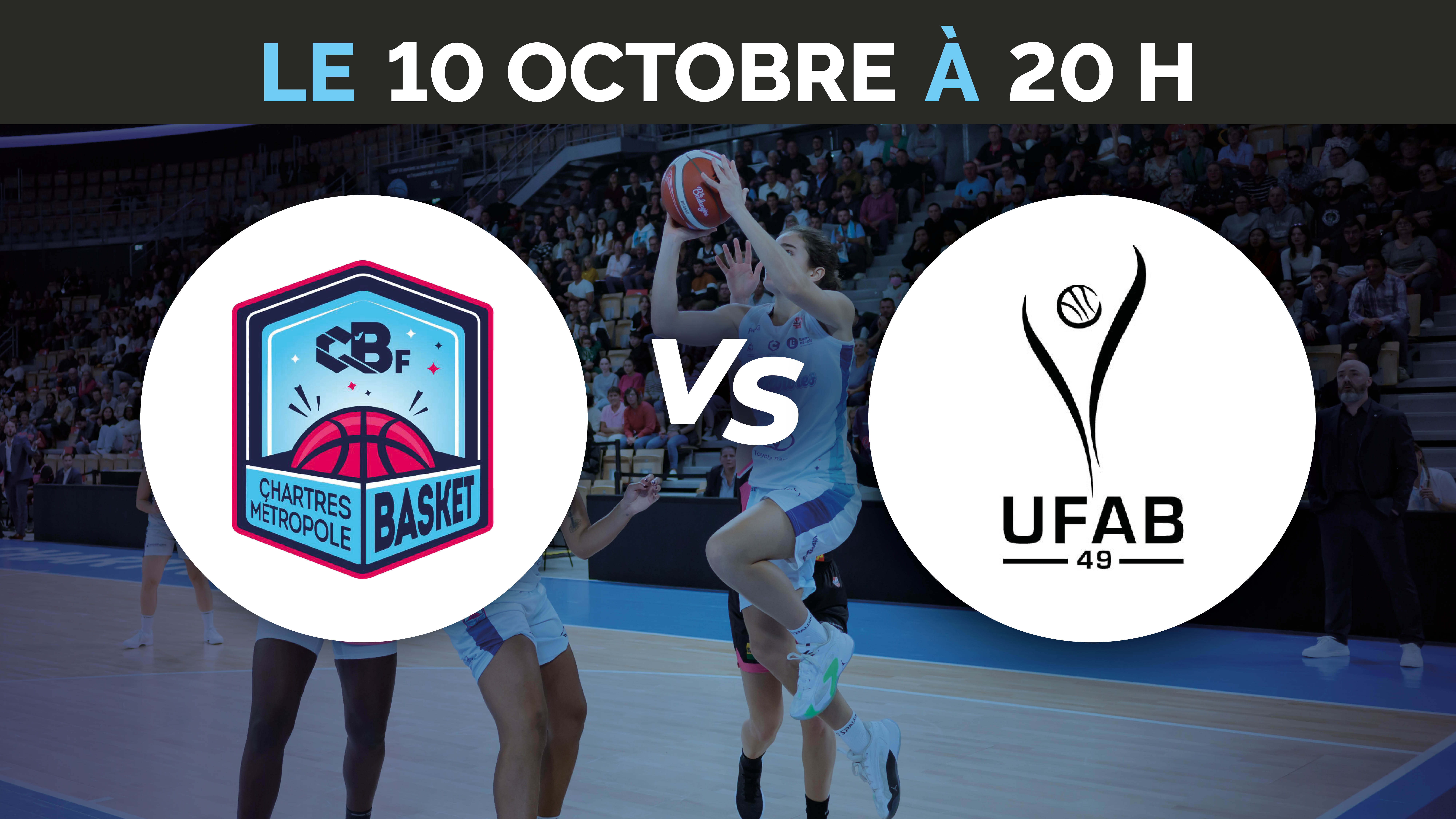 C'Chartres Métropole Basket Féminin vs Angers