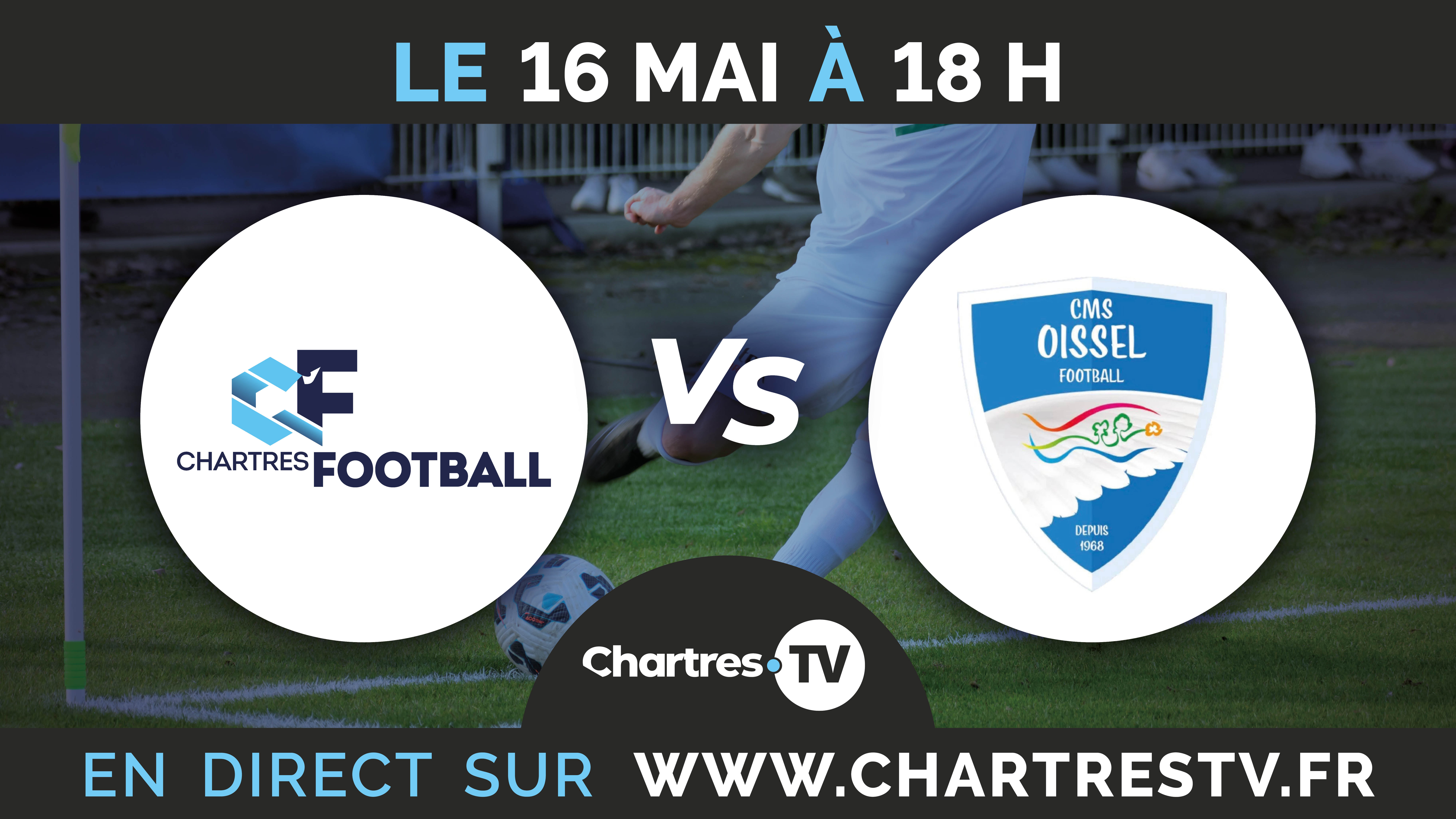 C'Chartres Football vs CMS Oissel — visuel événement