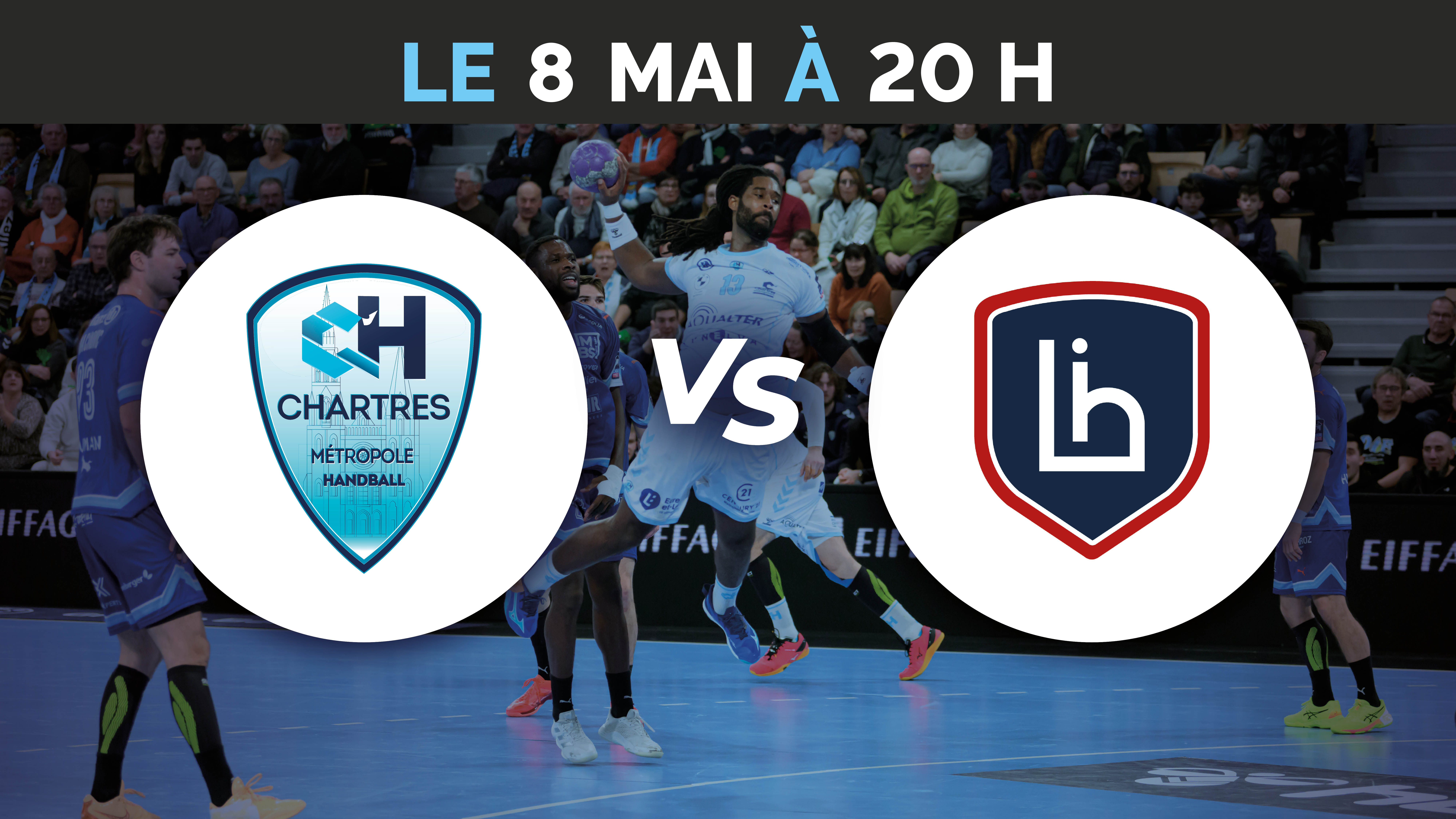 C'Chartres Métropole Handball vs Limoges — visuel événement