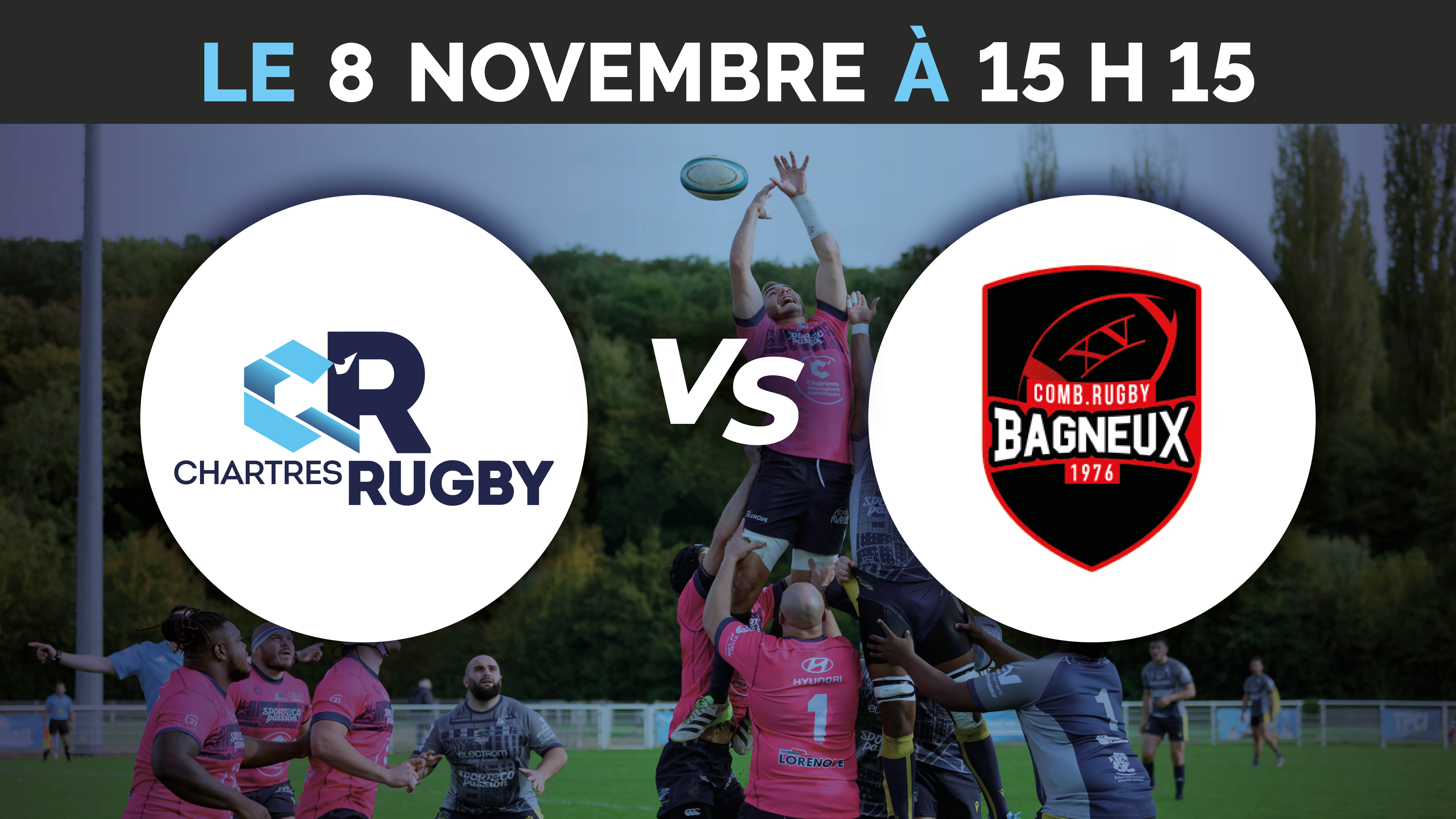C'Chartres Rugby vs CO multisport Bagneux Rugby