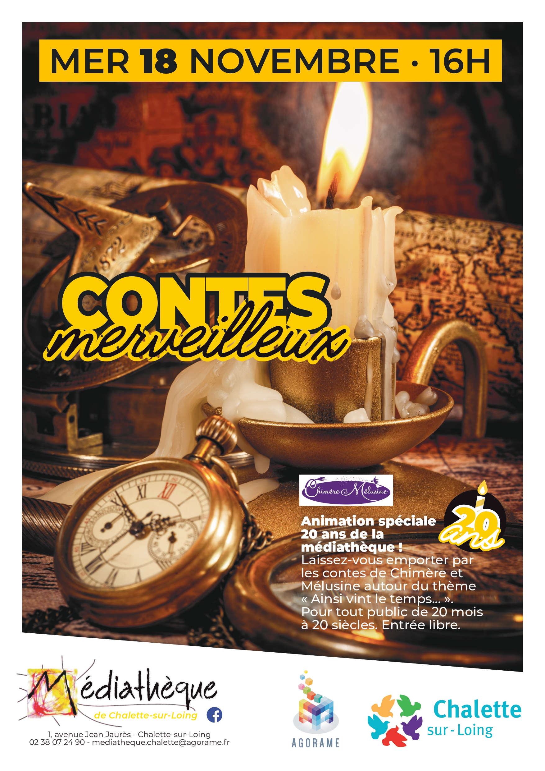 Contes avec Chimère et Mélusine