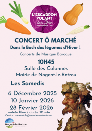 Concert Ô marché - Février 2026