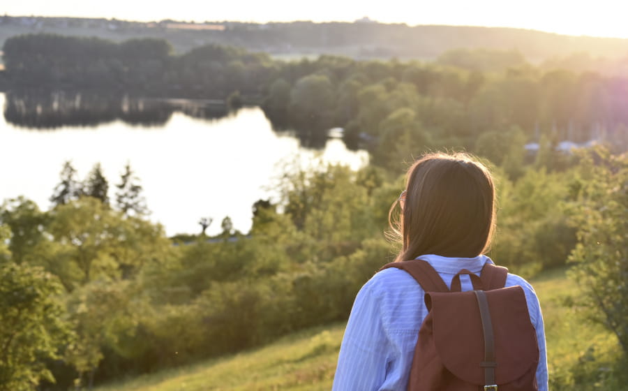 Balade au coucher du soleil et astronomie