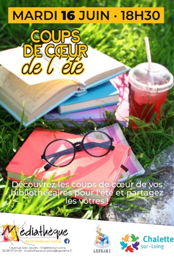 Coups de cœur de l’été — visuel événement