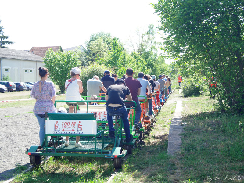 CycloRail 37, Château-la-Vallière