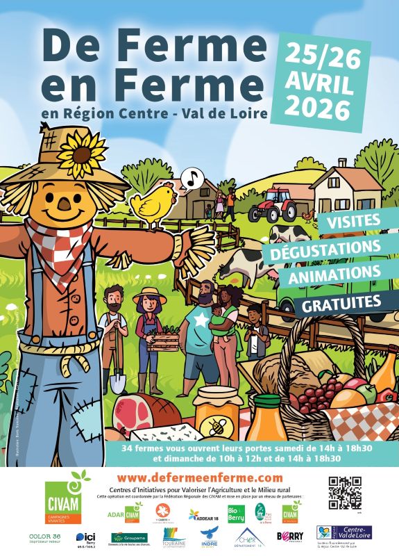 De ferme en ferme à SCEA Les Jardins de Tiphereth — visuel événement