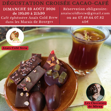 Dégustation croisée Caco-Café