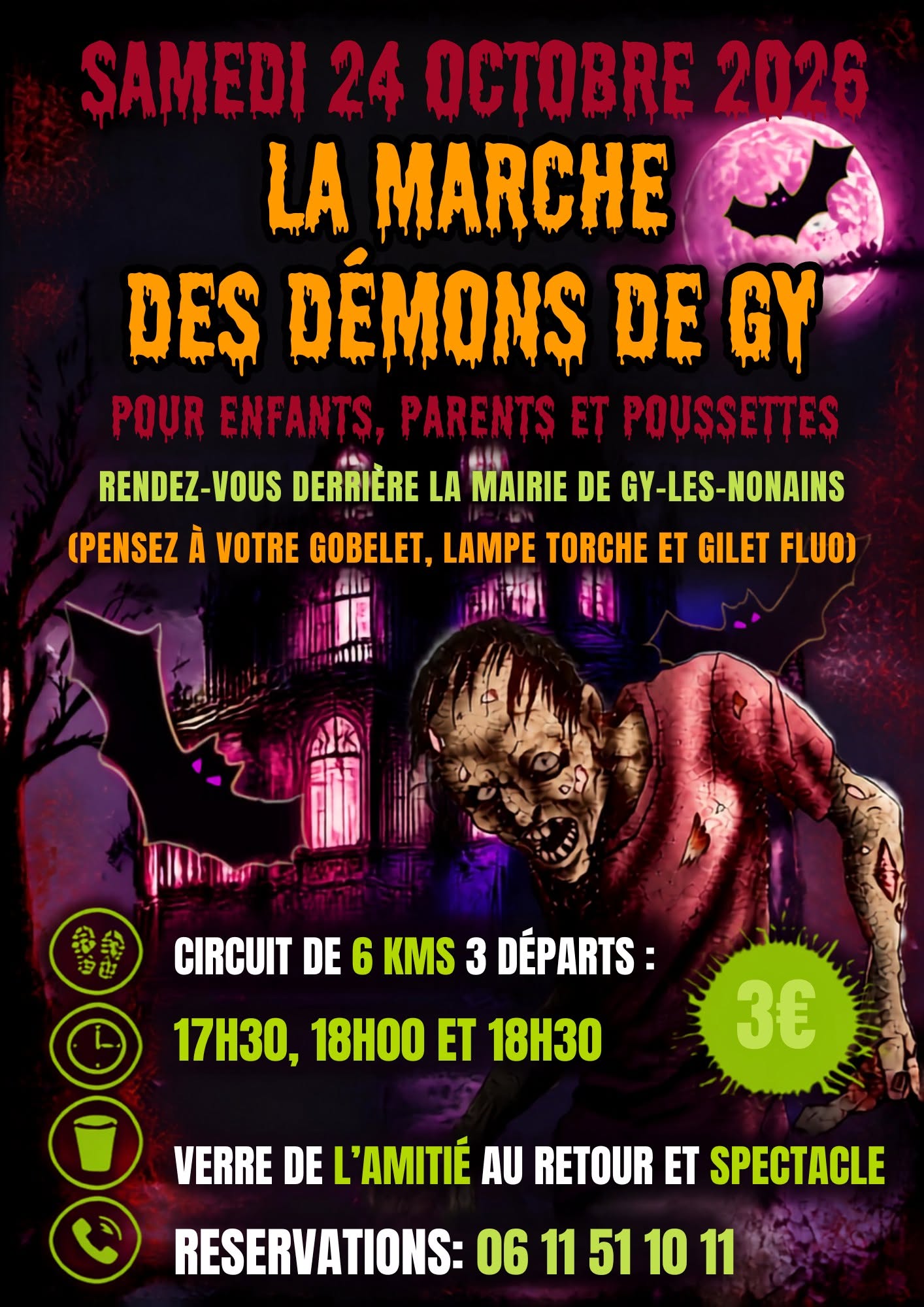 La marche des démons de Gy