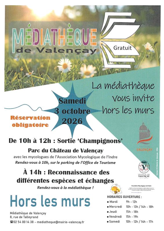 La médiathèque vous invite hors les murs
